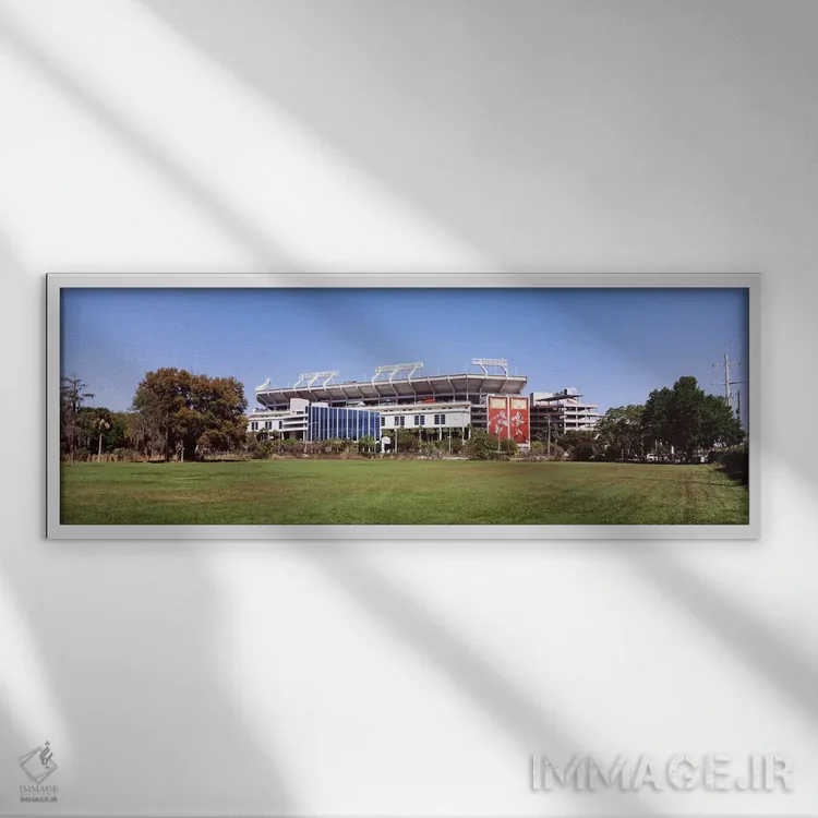 تابلو دکوراتیو Tampa, Florida, USA,ورزشگاه ریموند جیمز، محل تیم تامپا… اثر پانورامیک ایمجز - نمای قابدار سفید