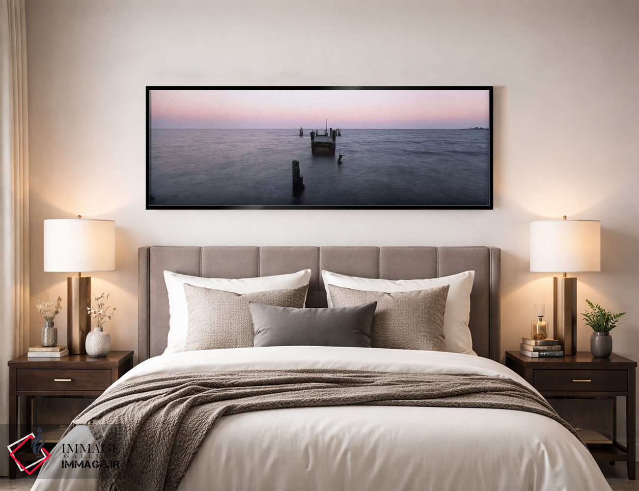 تابلو دکوراتیو Dilapidated Pier, North Point State Park, Edgemere, Bal… اثر پانورامیک ایمجز - D5B