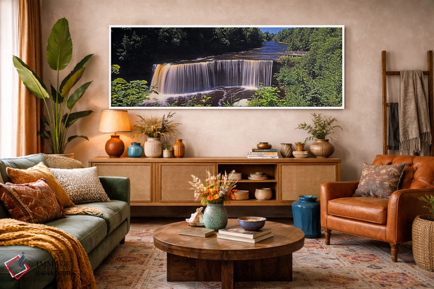 تابلو دکوراتیو Tahquamenon Falls, Tahquamenon Falls State Park, Michig… اثر پانورامیک ایمجز - D3W