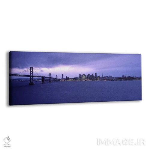 تابلو دکوراتیو San Francisco Bay, San Francisco, California, USA,پل مع… اثر پانورامیک ایمجز - نمای پرسپکتیو محصول