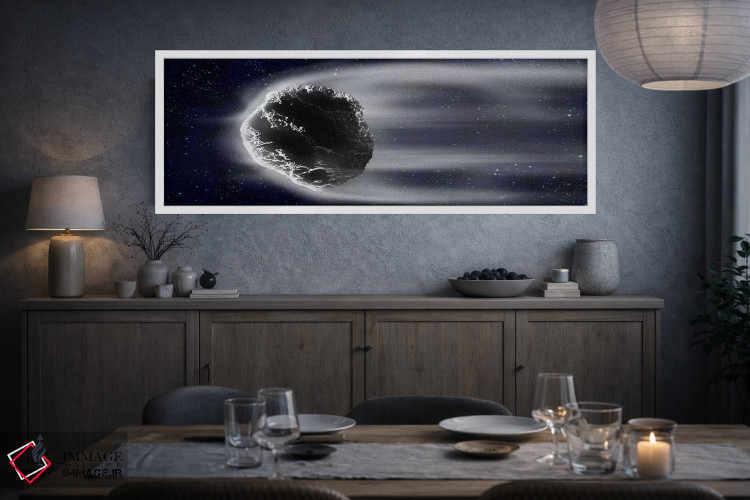 تابلو دکوراتیو دنباله دار در فضا اثر پانورامیک ایمجز - D4W
