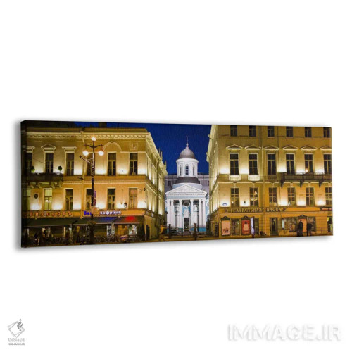 تابلو دکوراتیو Nevskiy Prospekt, St. Petersburg, Russia,ساختمان های رو… اثر پانورامیک ایمجز - نمای پرسپکتیو محصول