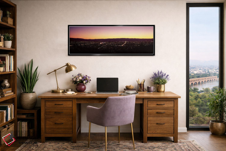 تابلو دکوراتیو Silicon Valley, San Jose, Santa Clara County, San Franc… اثر پانورامیک ایمجز - D2B