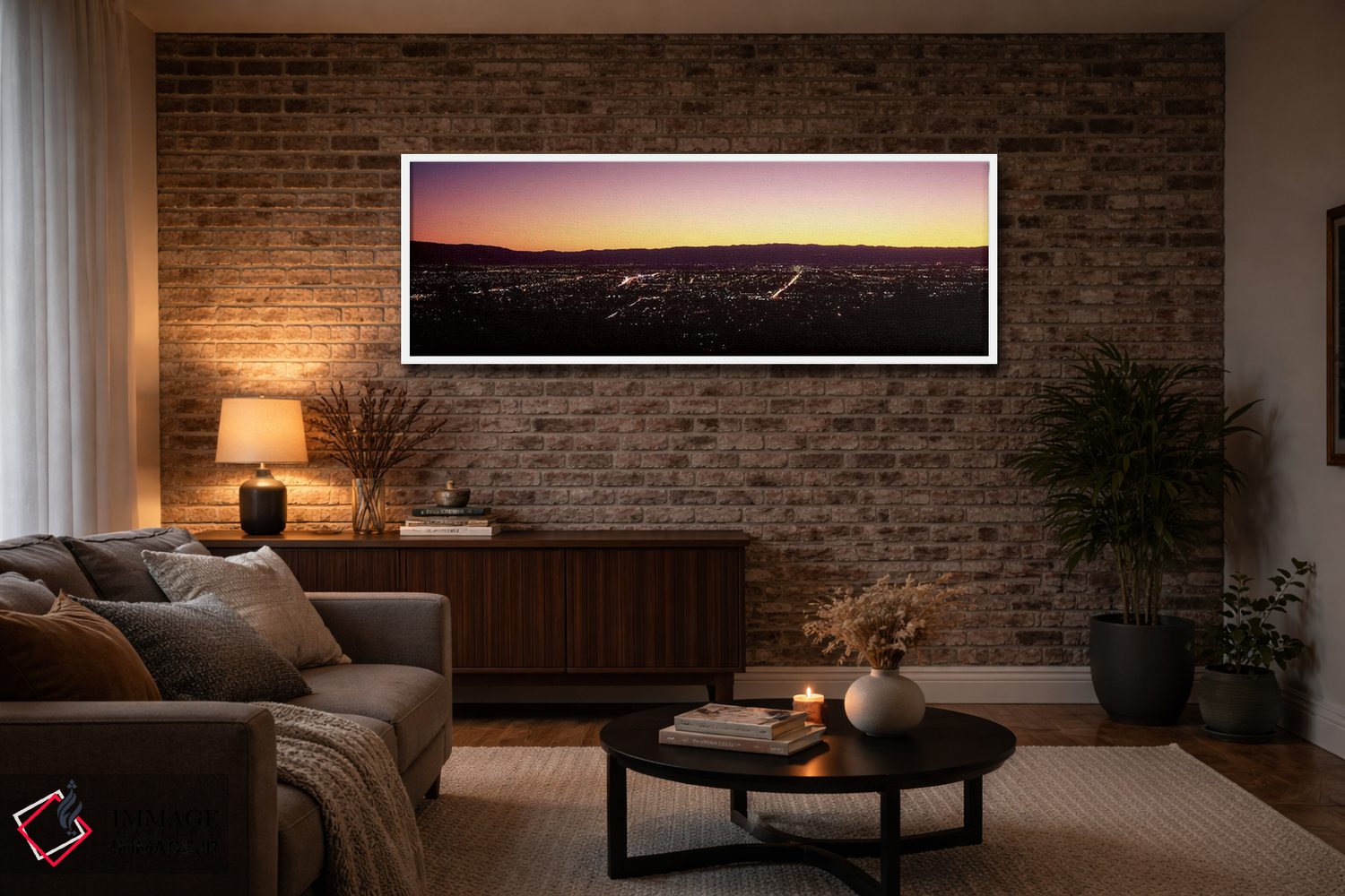 تابلو دکوراتیو Silicon Valley, San Jose, Santa Clara County, San Franc… اثر پانورامیک ایمجز - D3W