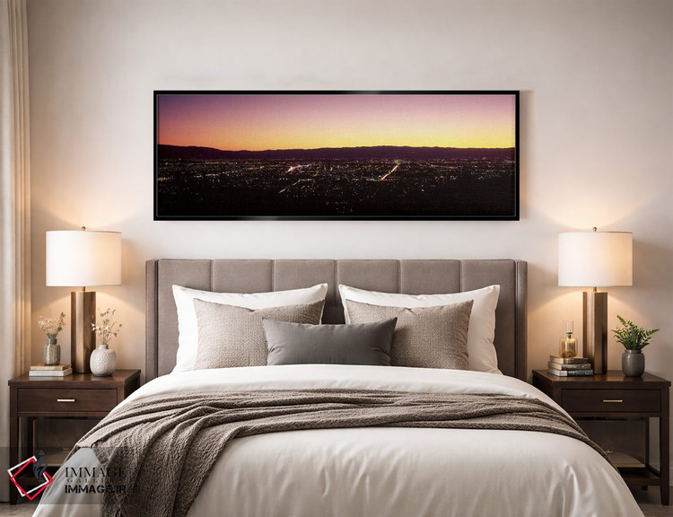 تابلو دکوراتیو Silicon Valley, San Jose, Santa Clara County, San Franc… اثر پانورامیک ایمجز - D5B