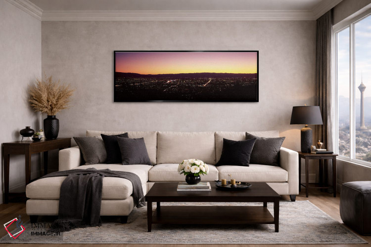 تابلو دکوراتیو Silicon Valley, San Jose, Santa Clara County, San Franc… اثر پانورامیک ایمجز - D6B