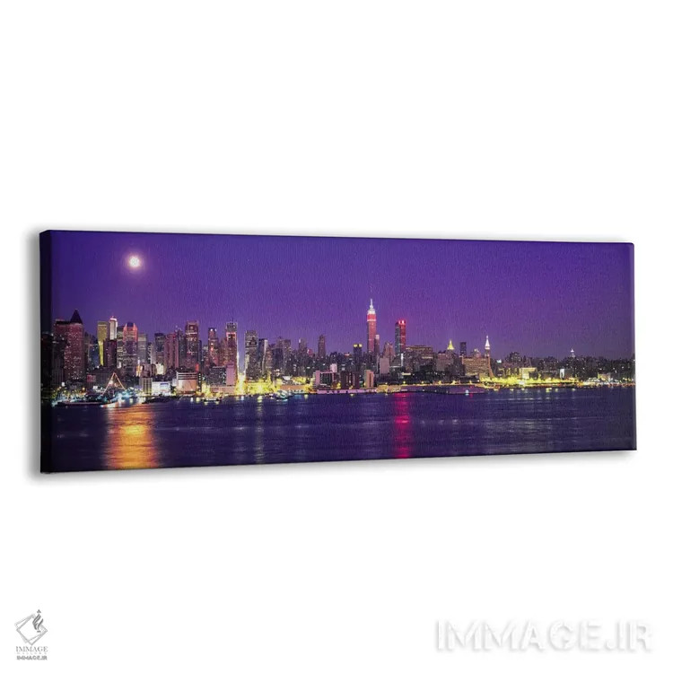 تابلو دکوراتیو New York City, New York State, USA,آسمان خراش ها در کنا… اثر پانورامیک ایمجز - نمای پرسپکتیو محصول