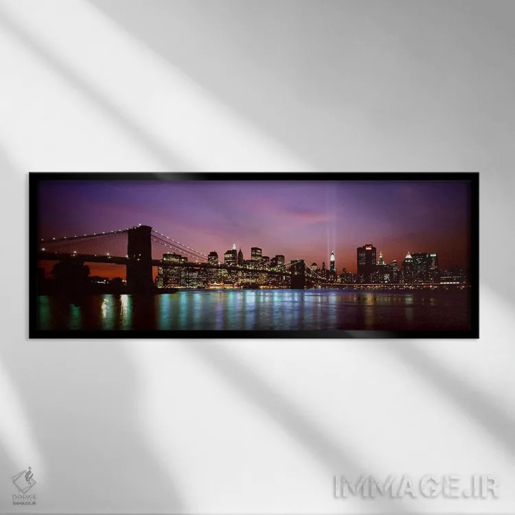 تابلو دکوراتیو World Trade Center, Lower Manhattan, Manhattan, New Yor… اثر پانورامیک ایمجز - نمای قابدار مشکی