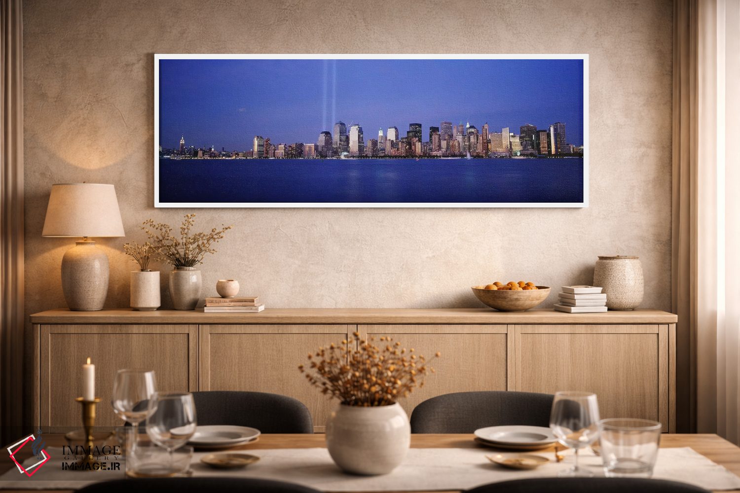 تابلو دکوراتیو World Trade Center, Lower Manhattan, Manhattan, New Yor… اثر پانورامیک ایمجز - D2W