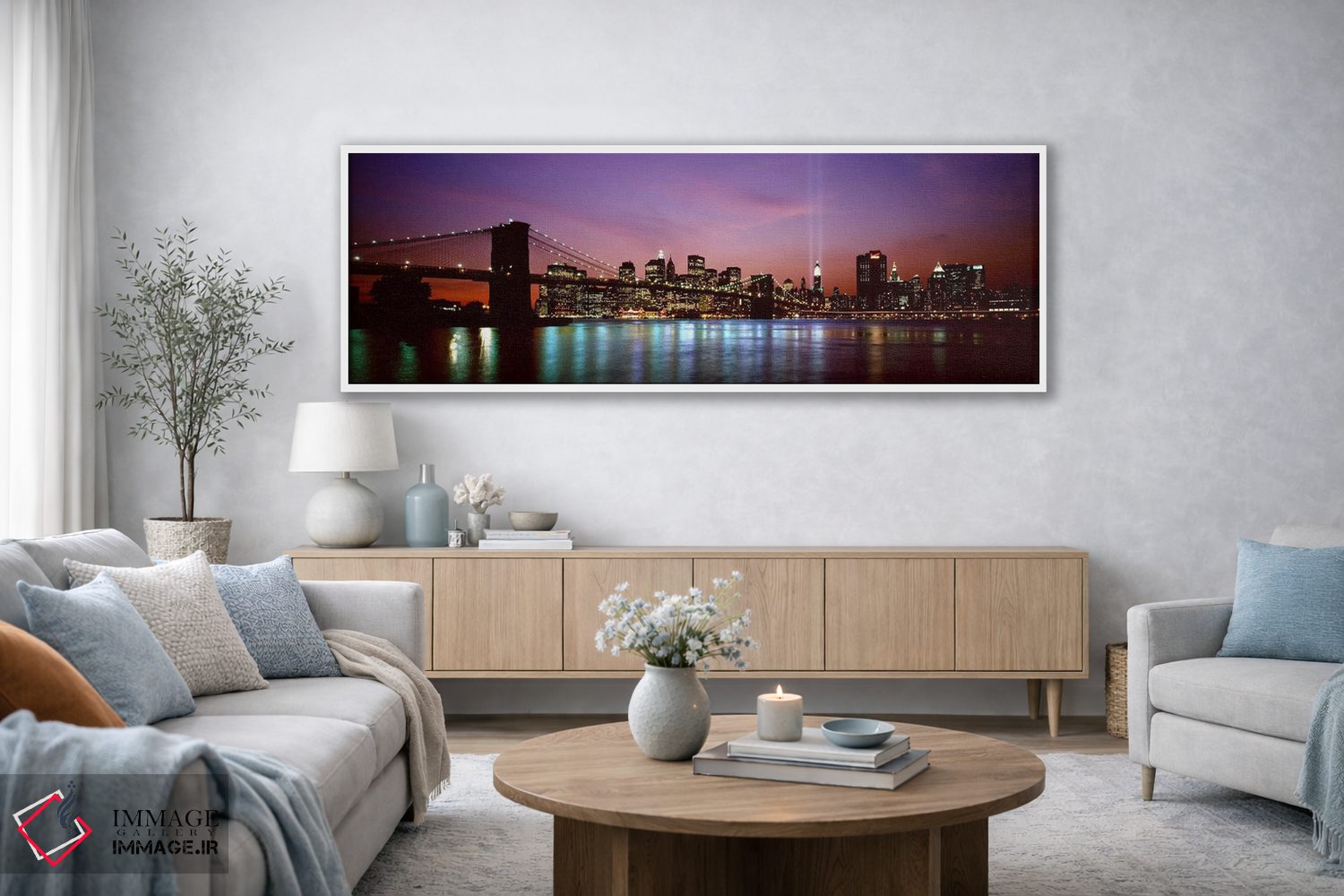 تابلو دکوراتیو World Trade Center, Lower Manhattan, Manhattan, New Yor… اثر پانورامیک ایمجز - D3W