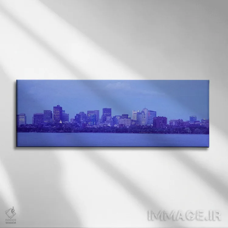 تابلو دکوراتیو Charles River, Boston, Suffolk County, Massachusetts, U… اثر پانورامیک ایمجز - نمای روبهرو روی دیوار