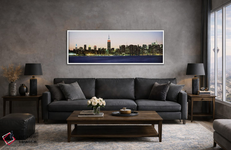 تابلو دکوراتیو New York City, New York State, USA #4,آسمان خراش ها در… اثر پانورامیک ایمجز - D3W