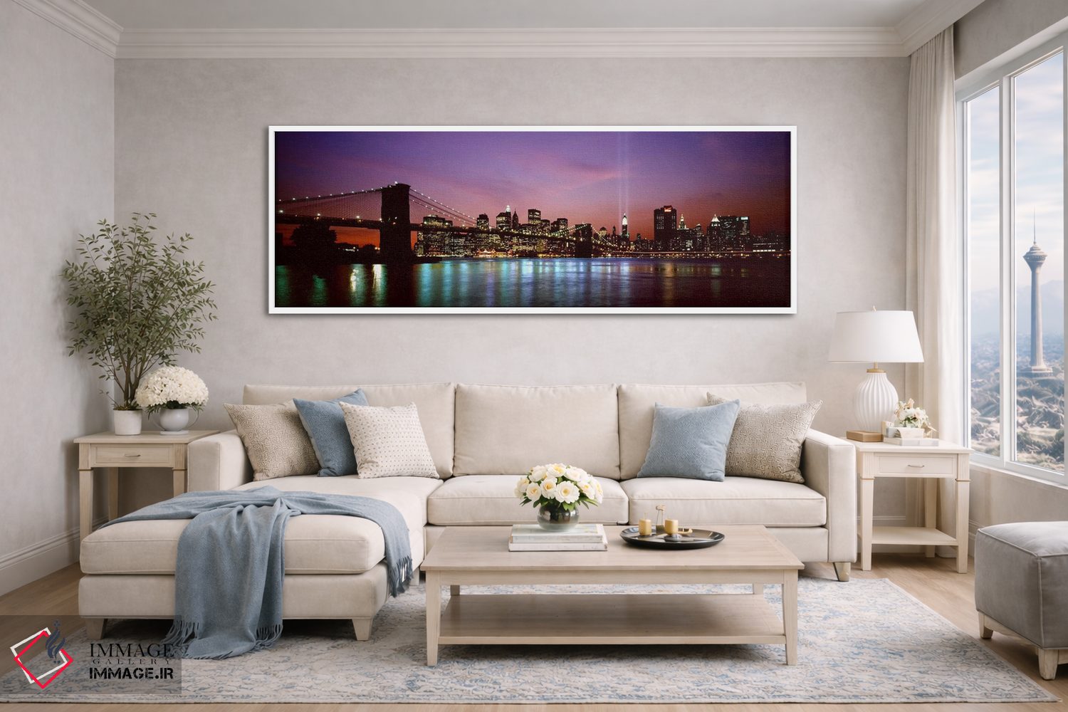 تابلو دکوراتیو World Trade Center, Lower Manhattan, Manhattan, New Yor… اثر پانورامیک ایمجز - D4W