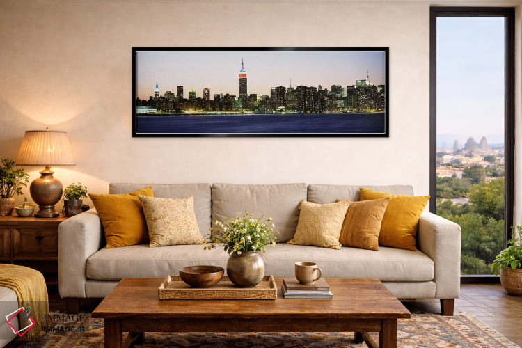 تابلو دکوراتیو New York City, New York State, USA #4,آسمان خراش ها در… اثر پانورامیک ایمجز - D6B