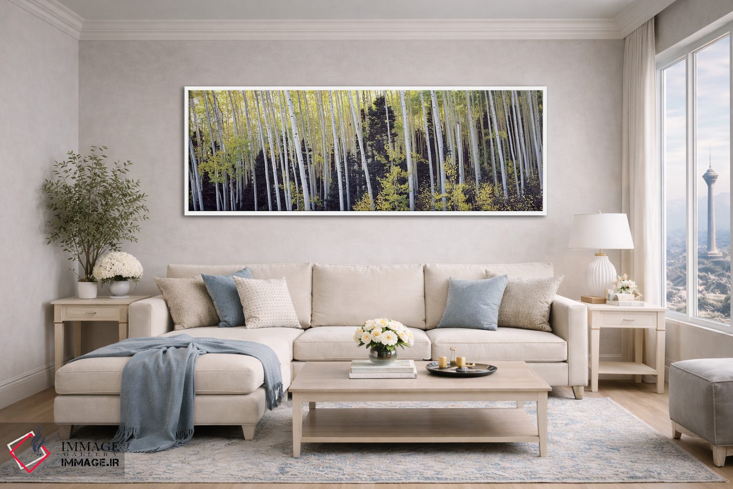 تابلو دکوراتیو Aspen, Pitkin County, Colorado, USA #2,درختان آسپن در ج… اثر پانورامیک ایمجز - D4W