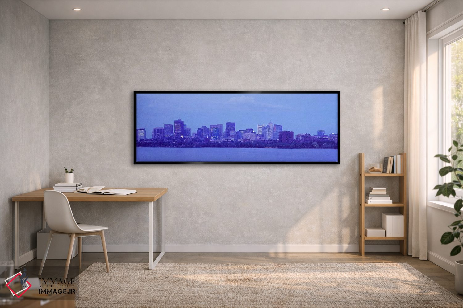 تابلو دکوراتیو Charles River, Boston, Suffolk County, Massachusetts, U… اثر پانورامیک ایمجز - D2B