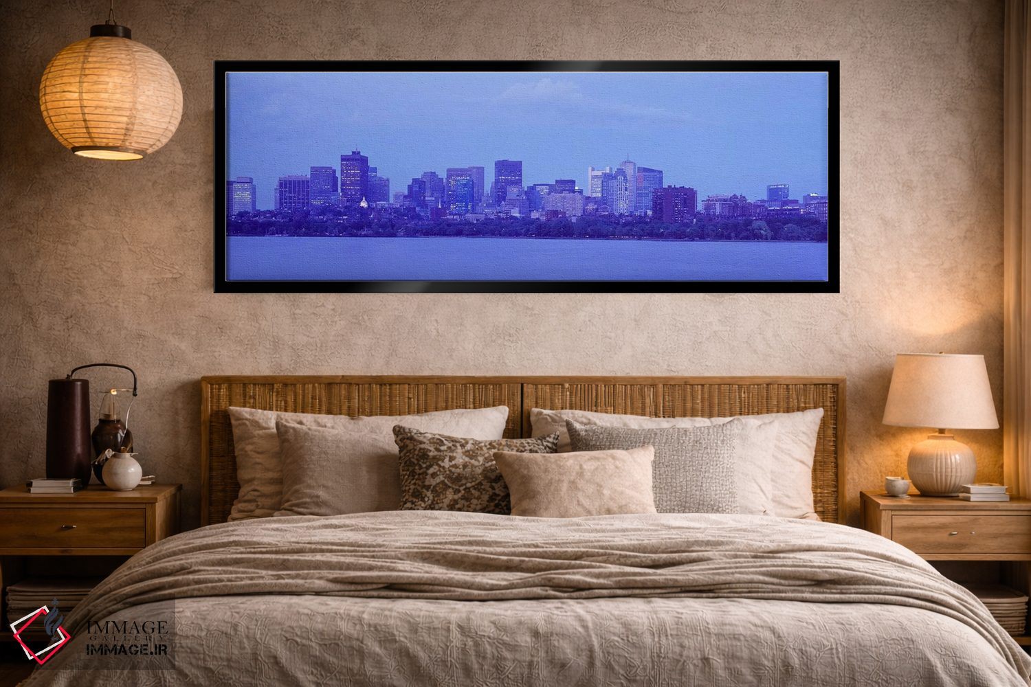 تابلو دکوراتیو Charles River, Boston, Suffolk County, Massachusetts, U… اثر پانورامیک ایمجز - D5B