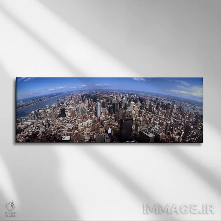تابلو دکوراتیو Manhattan, New York City, New York State, USA 2011 #2,آ… اثر پانورامیک ایمجز - نمای روبهرو روی دیوار