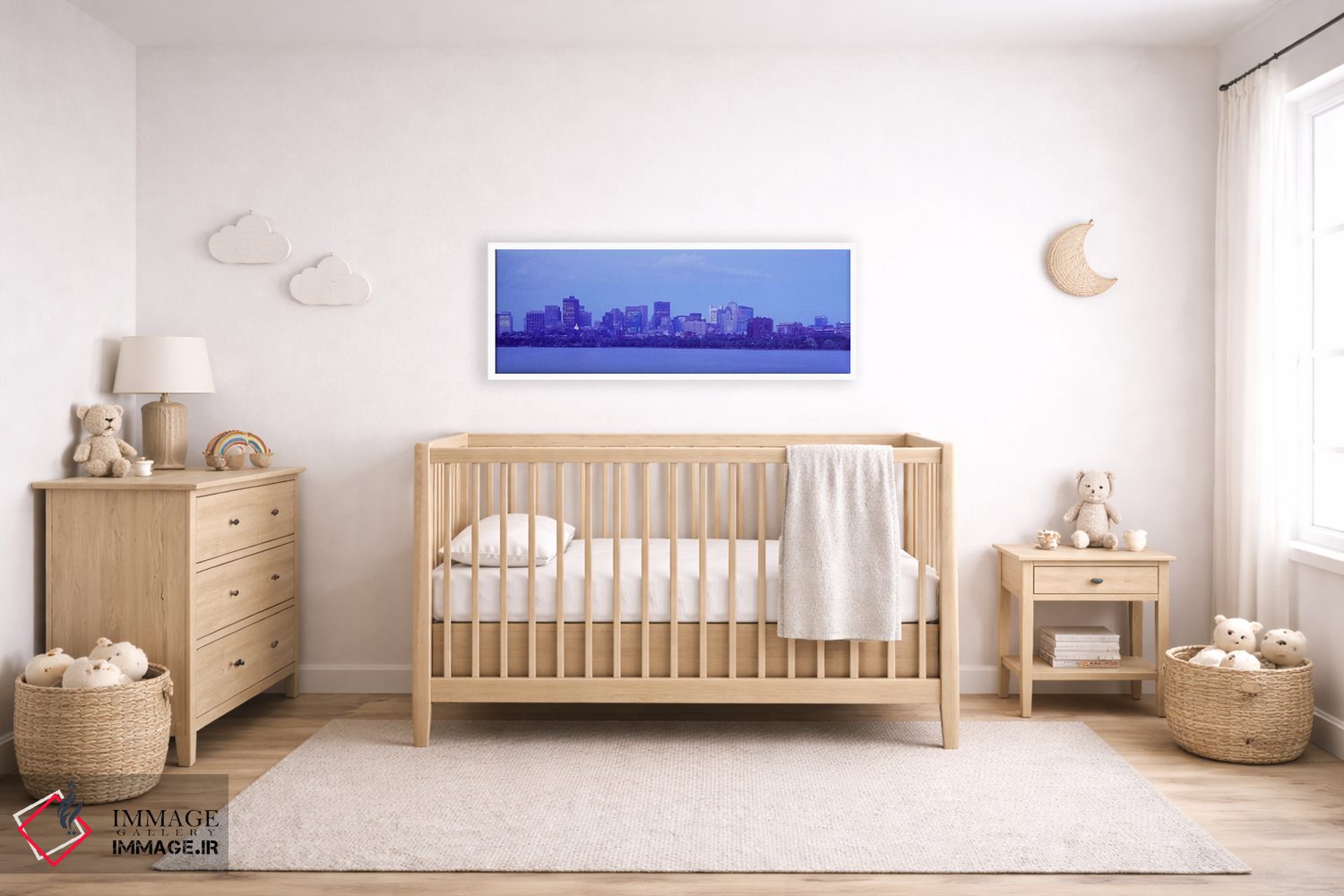 تابلو دکوراتیو Charles River, Boston, Suffolk County, Massachusetts, U… اثر پانورامیک ایمجز - D6W