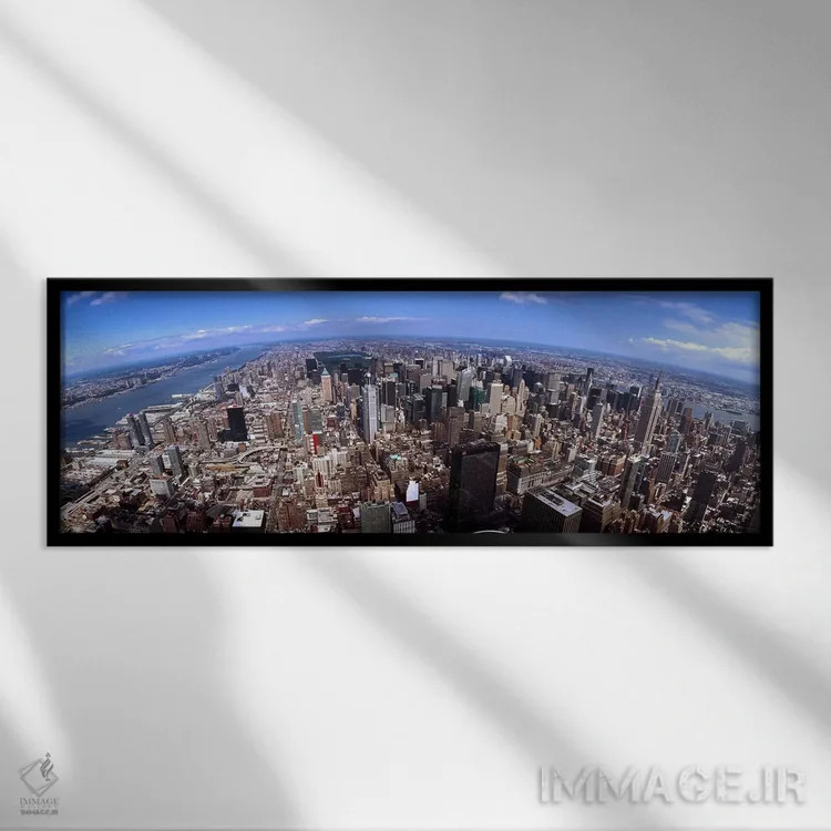 تابلو دکوراتیو Manhattan, New York City, New York State, USA 2011 #2,آ… اثر پانورامیک ایمجز - نمای قابدار مشکی