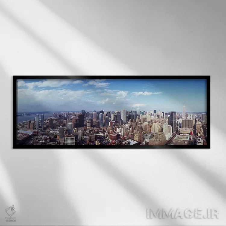 تابلو دکوراتیو Manhattan, New York City, New York State, USA 2011 #3,آ… اثر پانورامیک ایمجز - نمای قابدار مشکی