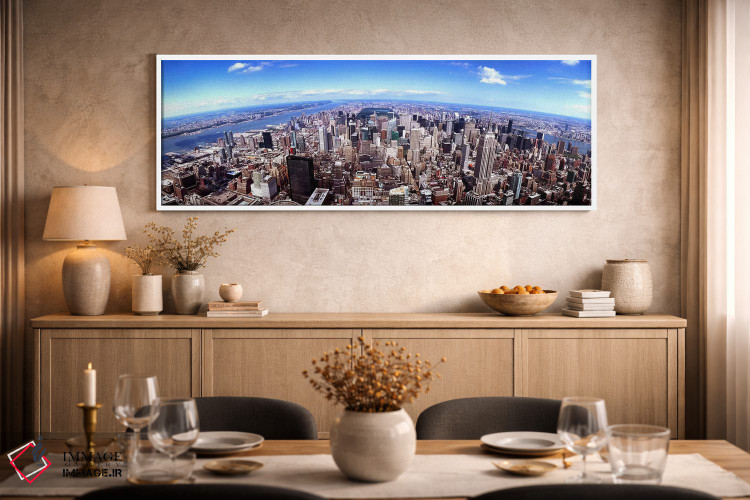 تابلو دکوراتیو Manhattan, New York City, New York State, USA 2011,آسما… اثر پانورامیک ایمجز - D2W