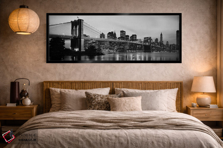 تابلو دکوراتیو Manhattan, New York City, New York State, USA,پل بروکلی… اثر پانورامیک ایمجز - D5B