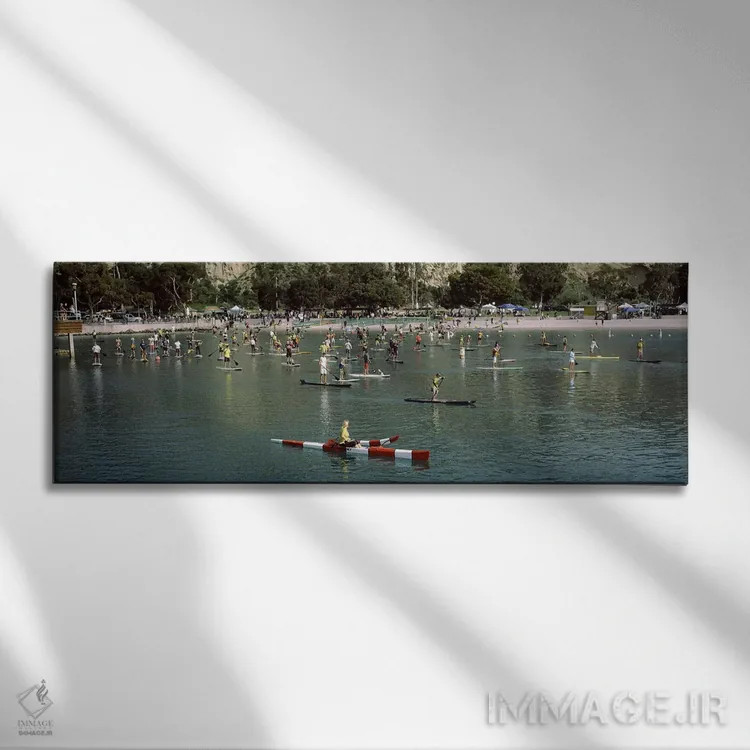 تابلو دکوراتیو Dana Point, Orange County, California, USA #2,پدل بردسو… اثر پانورامیک ایمجز - نمای روبهرو روی دیوار