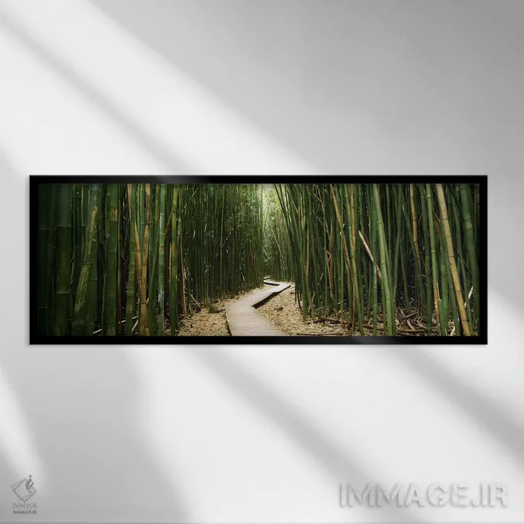 تابلو دکوراتیو Ohe'o Gulch, Haleakala National Park, Hana, Maui, Hawai… اثر پانورامیک ایمجز - نمای قابدار مشکی