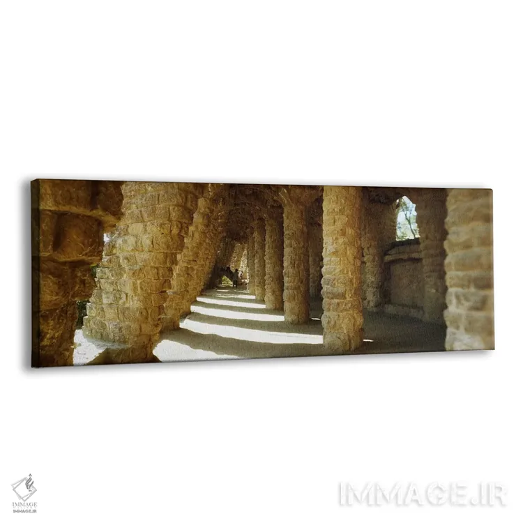 تابلو دکوراتیو Park Guell, Barcelona, Catalonia, Spain,جزئیات معماری ا… اثر پانورامیک ایمجز - نمای پرسپکتیو محصول