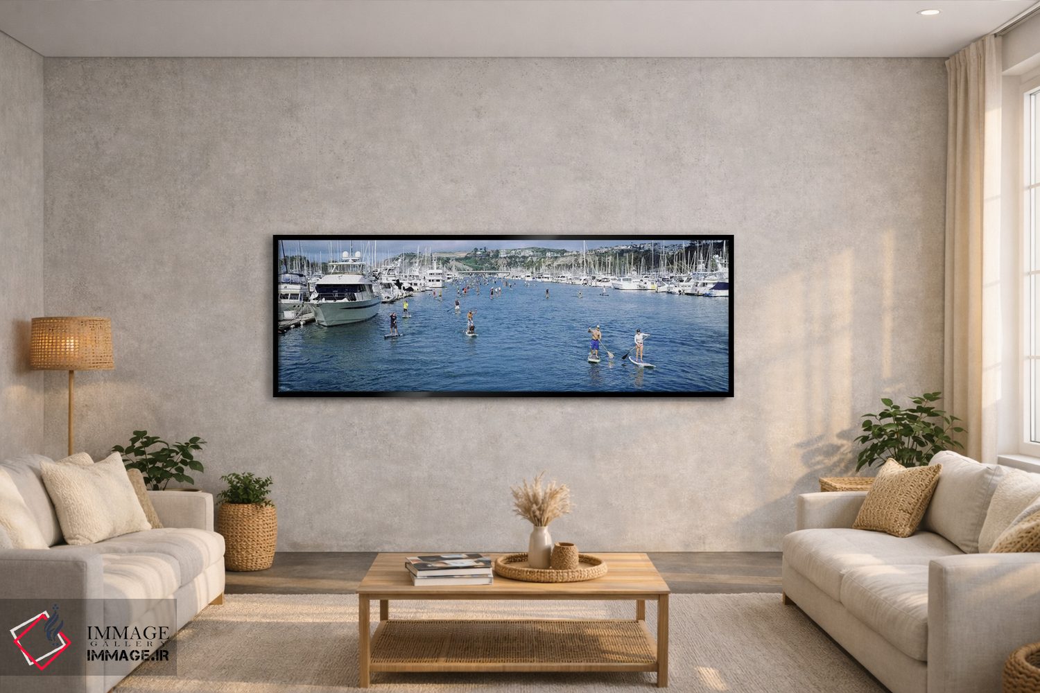 تابلو دکوراتیو Dana Point, Orange County, California, USA #3,پدل بردسو… اثر پانورامیک ایمجز - D5B