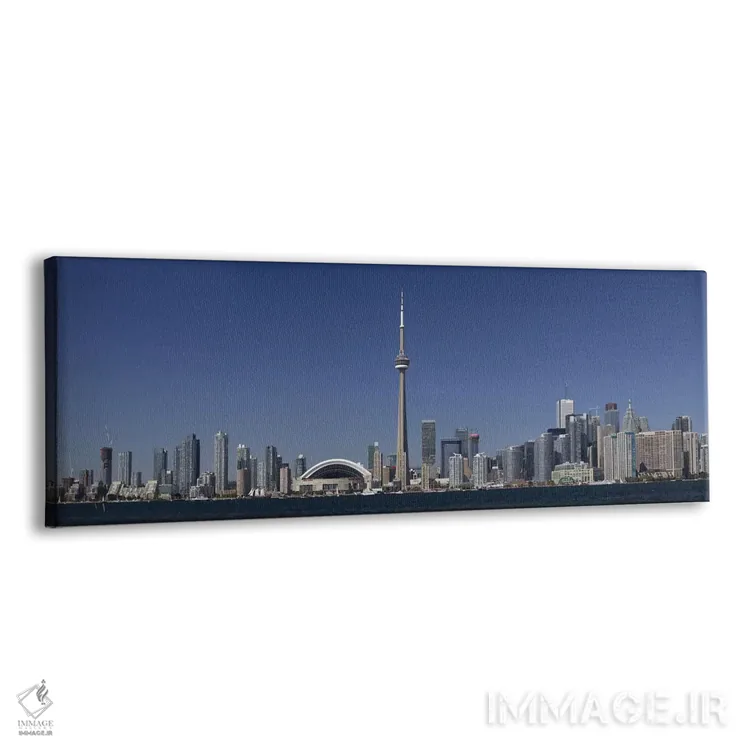 تابلو دکوراتیو Toronto, Ontario, Canada,چشم انداز آسمان نمای مرکز شهر… اثر پانورامیک ایمجز - نمای پرسپکتیو محصول