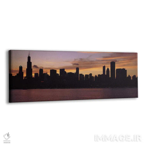 تابلو دکوراتیو Lake Michigan, Chicago, Illinois, USA 2011 #2,ساختمان ه… اثر پانورامیک ایمجز - نمای پرسپکتیو محصول