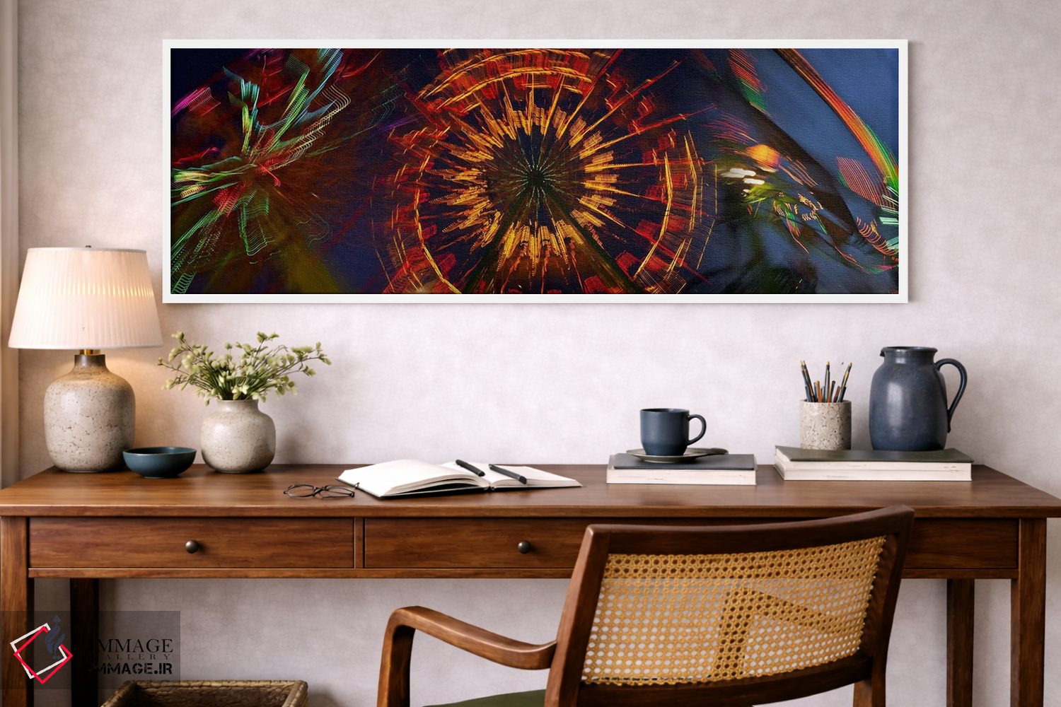 تابلو دکوراتیو میدان نمایشگاه اثر پانورامیک ایمجز - D1W