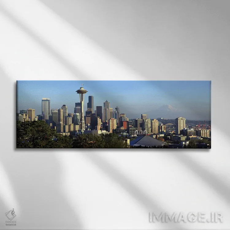 تابلو دکوراتیو King County, Washington State, USA 2010,چشم انداز آسمان… اثر پانورامیک ایمجز - نمای روبهرو روی دیوار