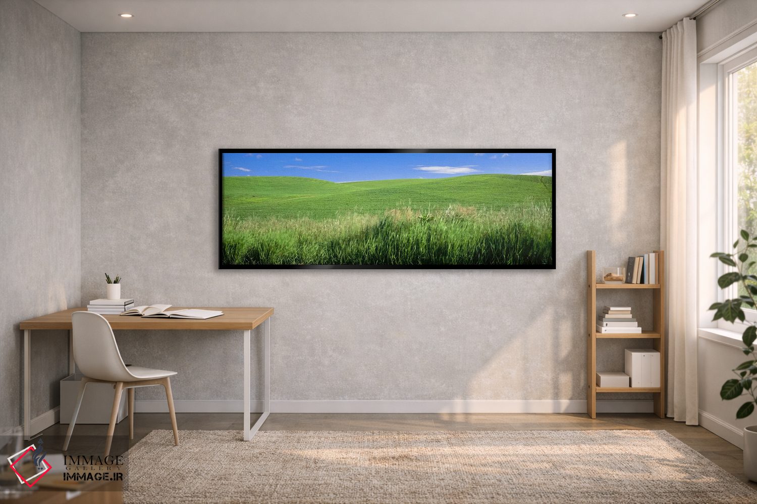 تابلو دکوراتیو Palouse, Whitman County, Washington State, USA,تپه سبز… اثر پانورامیک ایمجز - D2B