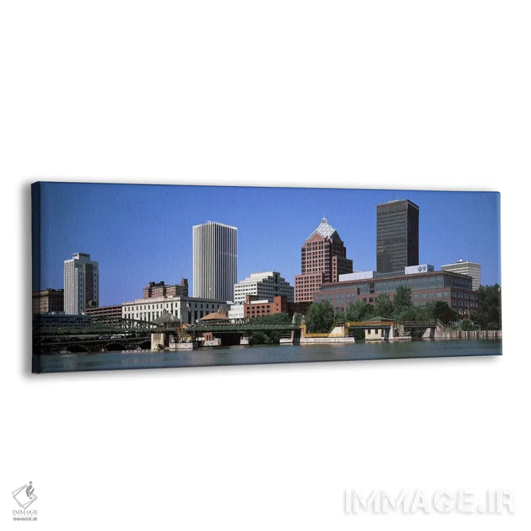 تابلو دکوراتیو Genesee River, Rochester, Monroe County, New York State… اثر پانورامیک ایمجز - نمای پرسپکتیو محصول