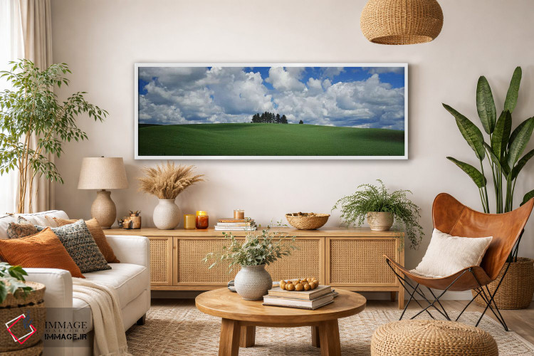 تابلو دکوراتیو Palouse, Whitman County, Washington State, USA,درختان ب… اثر پانورامیک ایمجز - D3W