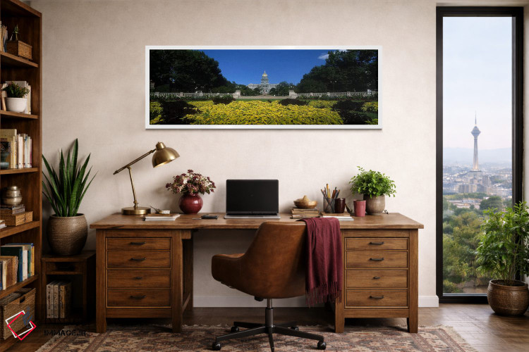 تابلو دکوراتیو Civic Park Gardens, Denver, Colorado, USA,باغ روبه روی… اثر پانورامیک ایمجز - D1W