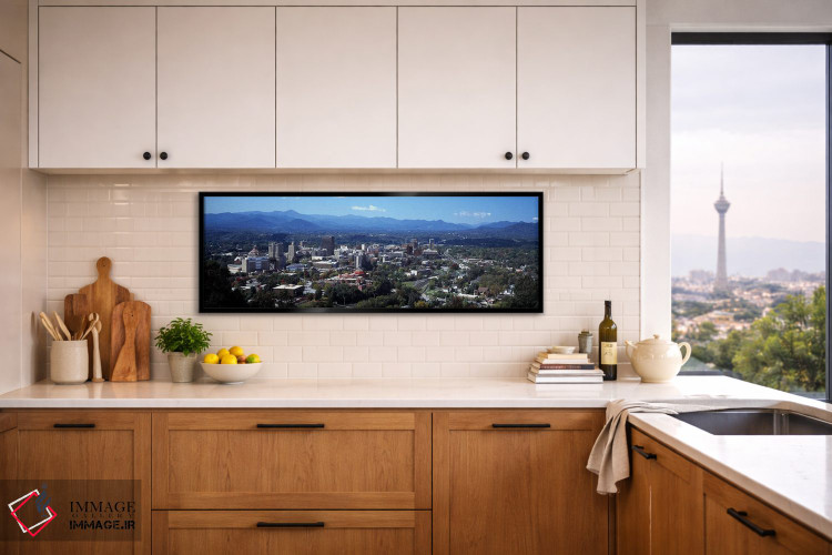 تابلو دکوراتیو Asheville, Buncombe County, North Carolina, USA,نمای هو… اثر پانورامیک ایمجز - D5B