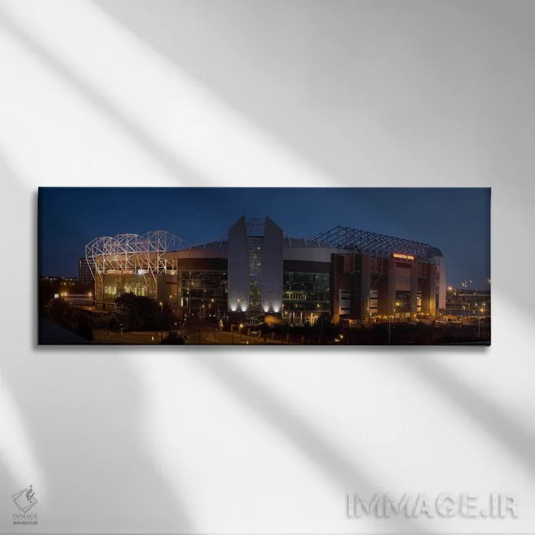 تابلو دکوراتیو Old Trafford, Greater Manchester, England,ورزشگاه فوتبا… اثر پانورامیک ایمجز - نمای روبهرو روی دیوار