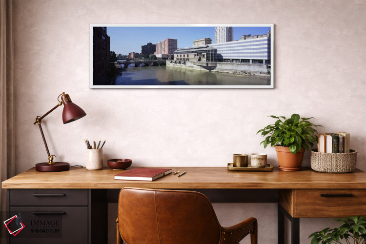 تابلو دکوراتیو Genesee River, Rochester, Monroe County, New York State… اثر پانورامیک ایمجز - D3W