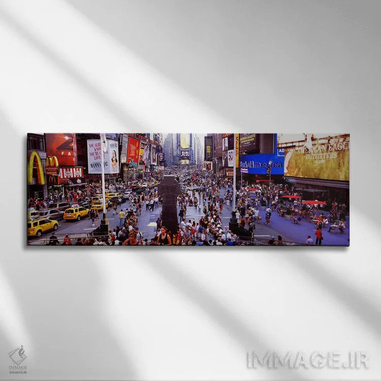 تابلو دکوراتیو Times Square, Manhattan, New York City, New York State… اثر پانورامیک ایمجز - نمای روبهرو روی دیوار