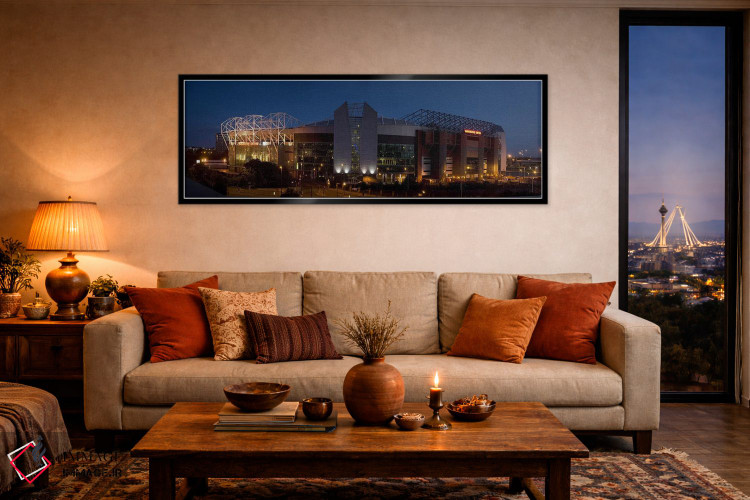 تابلو دکوراتیو Old Trafford, Greater Manchester, England,ورزشگاه فوتبا… اثر پانورامیک ایمجز - D5B