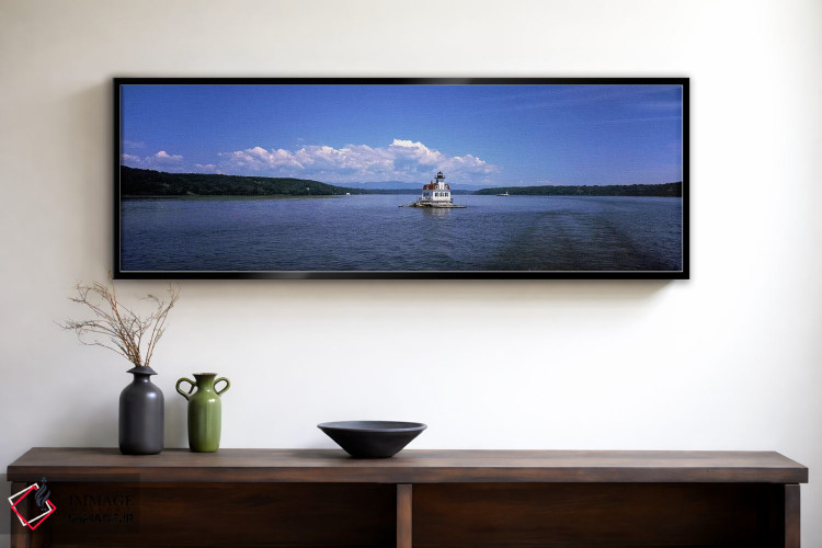 تابلو دکوراتیو Esopus Meadows Lighthouse, Hudson River, New York State… اثر پانورامیک ایمجز - D2B