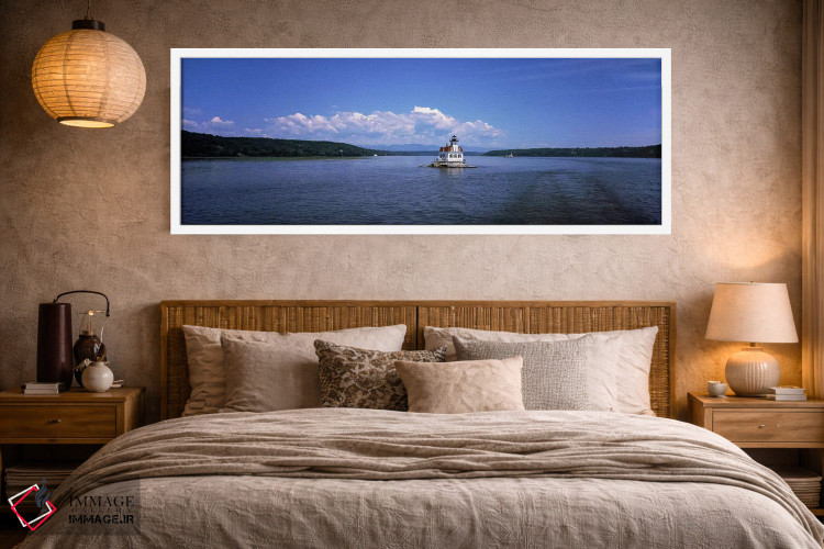 تابلو دکوراتیو Esopus Meadows Lighthouse, Hudson River, New York State… اثر پانورامیک ایمجز - D3W