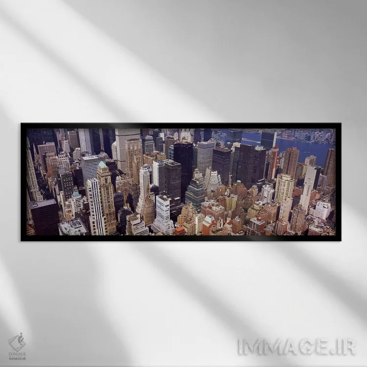 تابلو دکوراتیو Manhattan, New York City, New York State, USA #2,نمای ز… اثر پانورامیک ایمجز - نمای قابدار مشکی