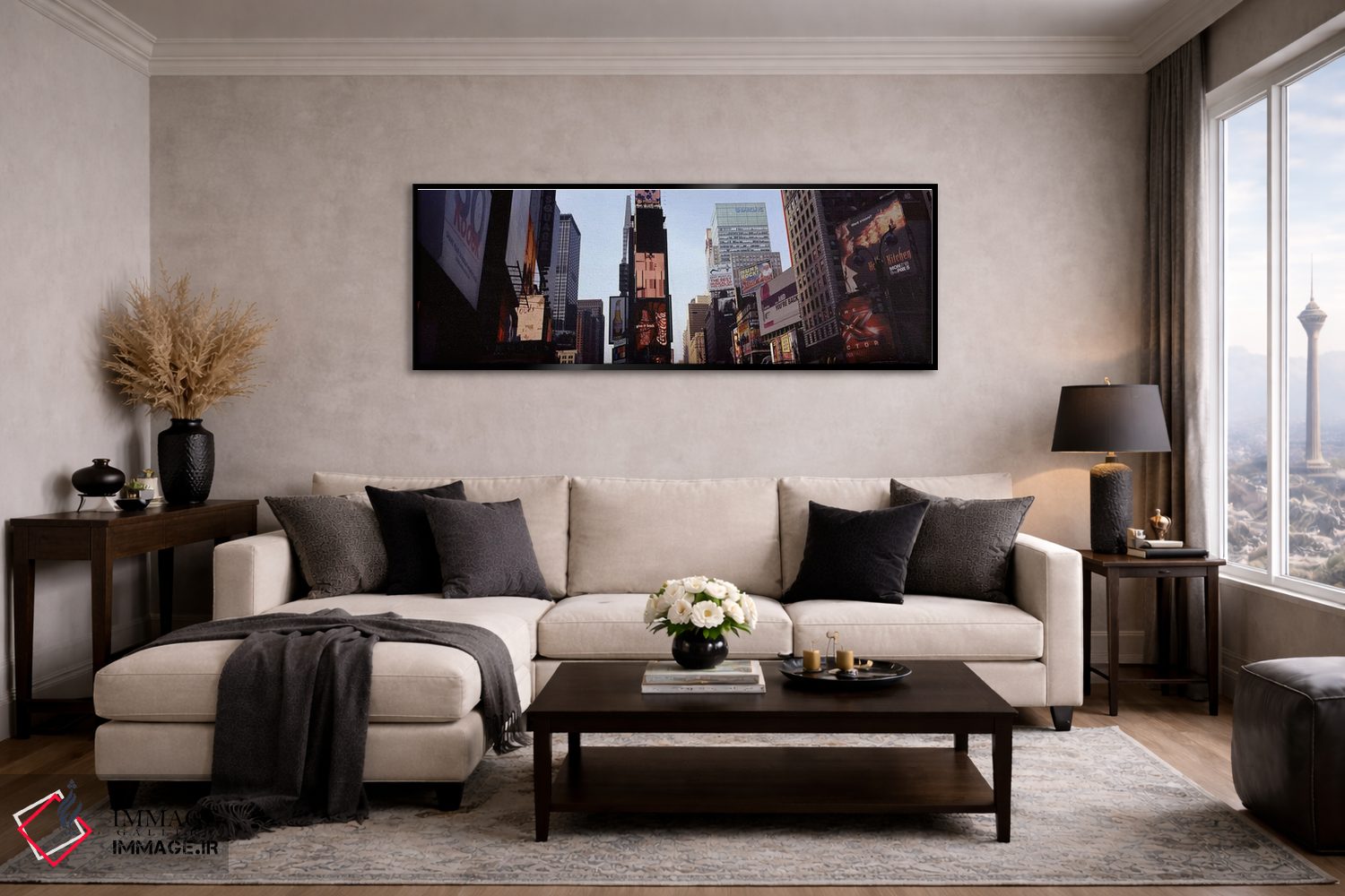تابلو دکوراتیو Times Square, Manhattan, New York City, New York State… اثر پانورامیک ایمجز - D4B