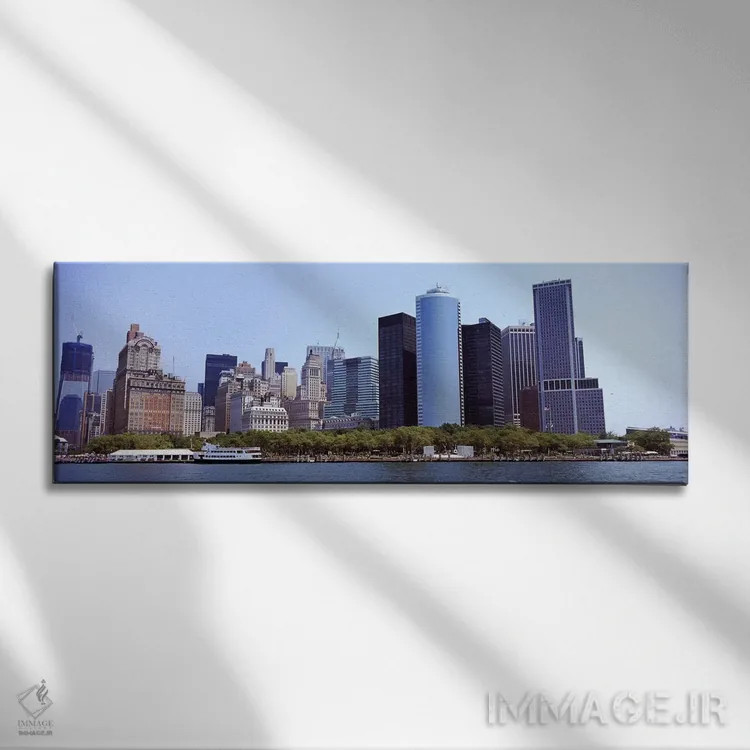 تابلو دکوراتیو Lower Manhattan, Manhattan, New York City, New York Sta… اثر پانورامیک ایمجز - نمای روبهرو روی دیوار