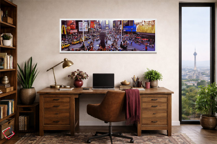 تابلو دکوراتیو Times Square, Manhattan, New York City, New York State… اثر پانورامیک ایمجز - D1W